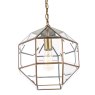 Laura Ashley Laura Ashley - Clayton Pendant Antique Brass Glass