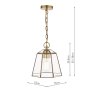 Laura Ashley Laura Ashley - Corbridge Pendant Antique Brass