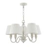 Laura Ashley Laura Ashley - Ellis 5lt Pendant Grey With Shades