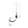 Laura Ashley Laura Ashley Joseph Wall Light Polished Chrome Glass