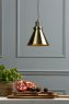 Laura Ashley Laura Ashley - Rufus Pendant Antique Brass