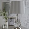 Laura Ashley Laura Ashley - Humby Touch Table Lamp (Crystal Polished Nickel With Shade)