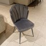 Torelli Furniture Ltd Tripoli - Dining Chair (Grey Fabric)