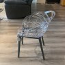 HND (UK) Flora Chair - Clear Seat (Anthracite)