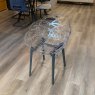 HND (UK) Flora Chair - Clear Seat (Anthracite)