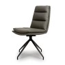 Furniture Link Nobo Swivel - Chair (Truffle Faux Leather)